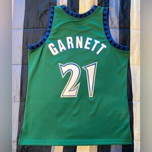 Men’s Large Kevin Garnett Minnesota Timberwolves Mitchell & Ness Swingman Jersey